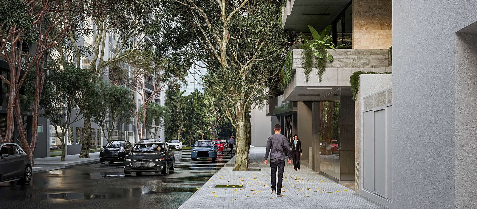 Entorno urbano de Alpha Place Belgrano en Belgrano, CABA