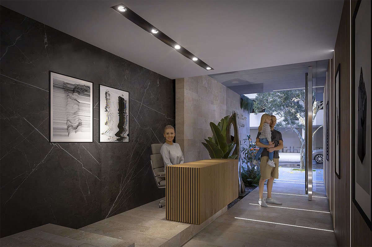 Lobby Alpha Place Belgrano